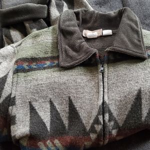 Vintage Slightly Cropped Navajo Style Jacket